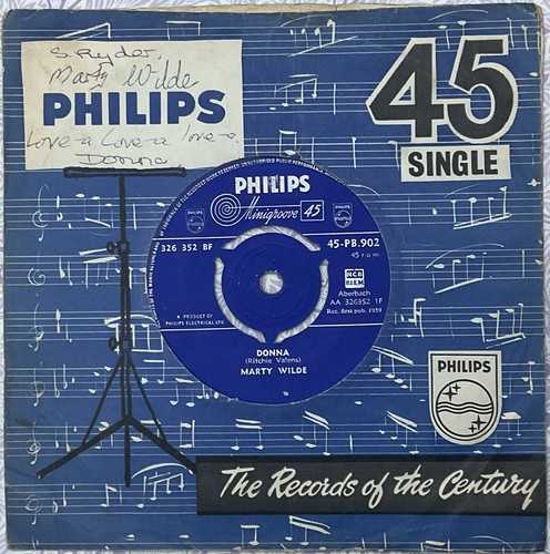 Marty wilde donna - wilde, ‘donna/love-a