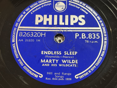 Marty wilde endless - marty, sleep