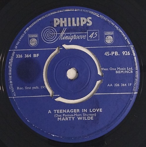Marty wilde teenager - wilde, in