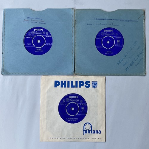 Marty wilde three vinyl - marty,