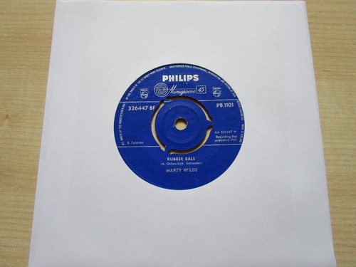Marty wilde rubber - wilde, 7"