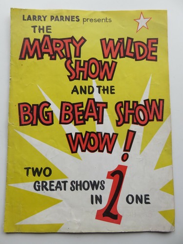 Billy fury programme - fury,