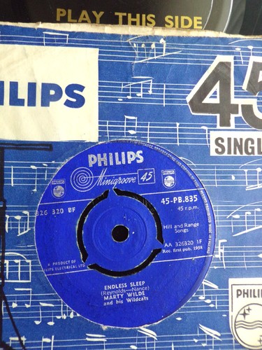 Marty wilde endless sleep - wilde,