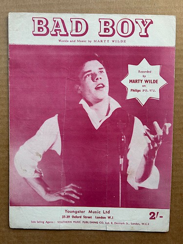Marty wilde bad boy - bad,