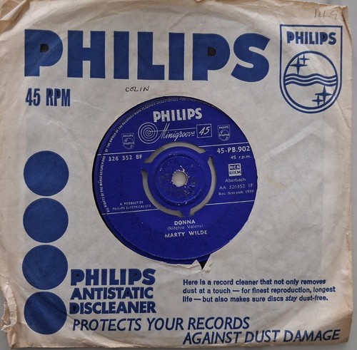 Marty wilde donna 1959 - wilde,