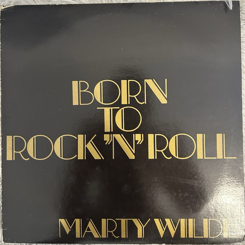 Signed marty wilde born to - marty,