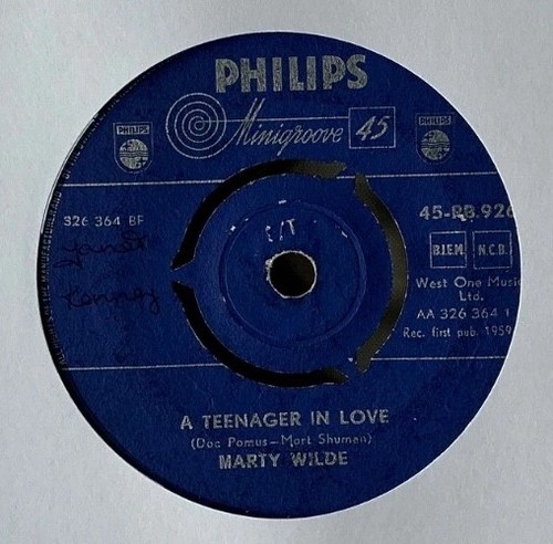 Marty wilde teenager in - wilde, a