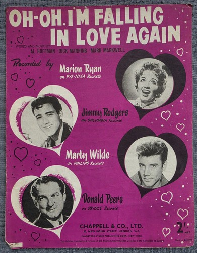 Marty wilde etc oh i - marty, i'm