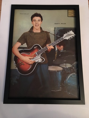 Marty wilde 1959 framed - marty,