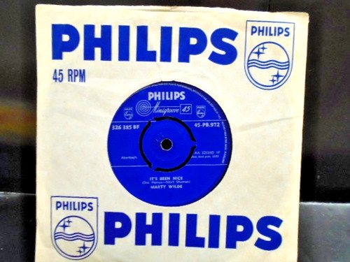 Marty wilde been nice - marty, "