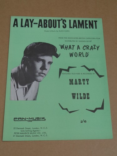 Marty wilde lay about - wilde, a